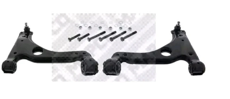 Image of MAPCO 53618/1 Link Set, wheel suspension with rubber mount, Lower Link Set,wheel suspension (2905)
