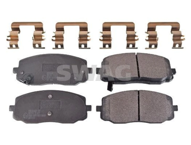 Image of Brake pad set SWAG 33 10 7280