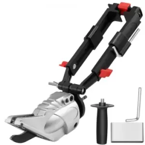 Image of VEVOR Board Cutter Drill Attachment, Board Shears Attachment with 360 Degree Pivoting Head, for Cutting Max. 0.5" Fiber Cement and 0.47" Plasterboard,