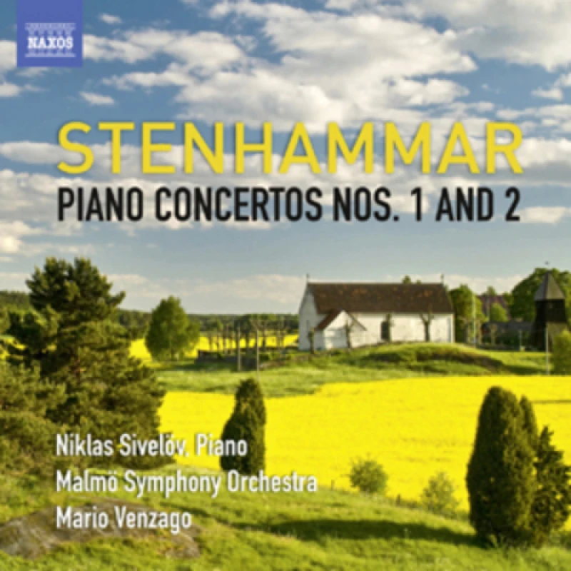 Image of RecordCityJP CD WILHELM STENHAMMAR, NIKLAS SIVEL?V, - Piano Concertos Nos. 1 And 2 8572259 Naxos 2011 Europe ObiClassical Used
