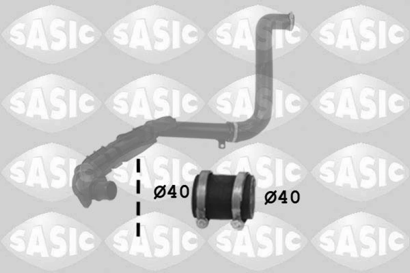 Image of Charger intake hose SASIC 3336310