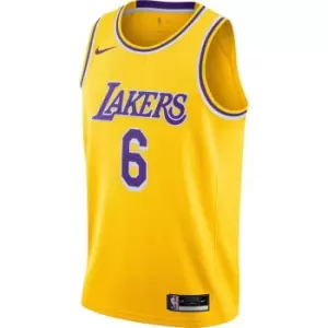 Image of Nike NBA Icon Edition Swingman Jersey - Yellow