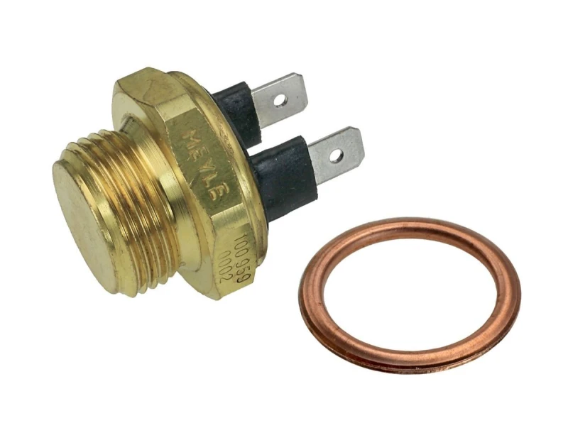 Image of MEYLE 100 959 0002 Temperature Switch, radiator fan with seal ring, Original Quality Temperature Switch,radiator fan (1103)
