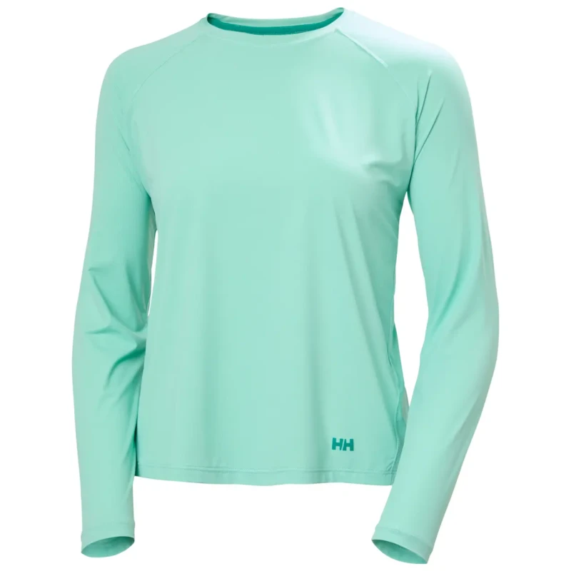 Image of Sweatshirt woman Helly Hansen Shine Solen Crew Bleu Female L