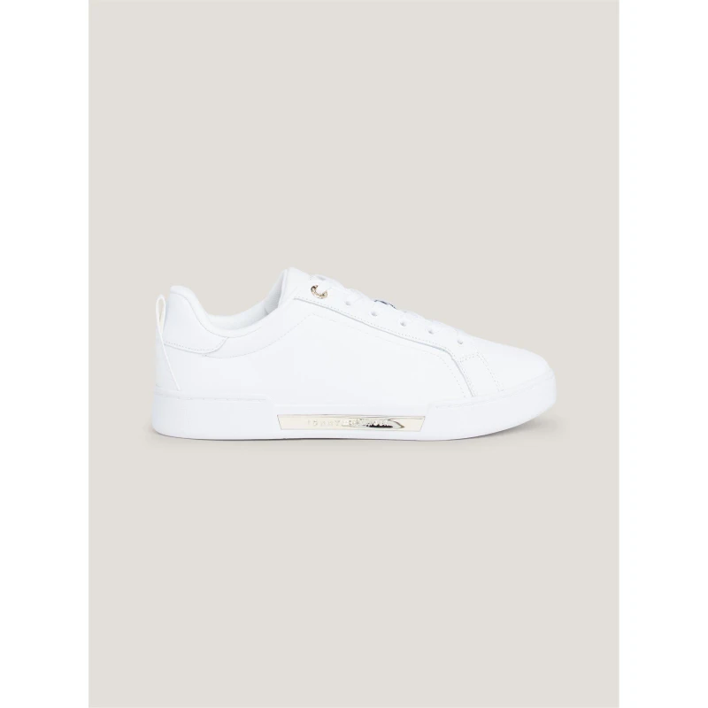 Image of Tommy Hilfiger Chique Court Sneakers Court Trainers 4 (37) White 27354101240