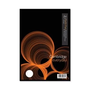 Image of Cambridge Refill Pad Headbound Narrow Ruled Margin Punched 4 Holes 70gsm 160pp A4 Ref 100080168 Pack 5