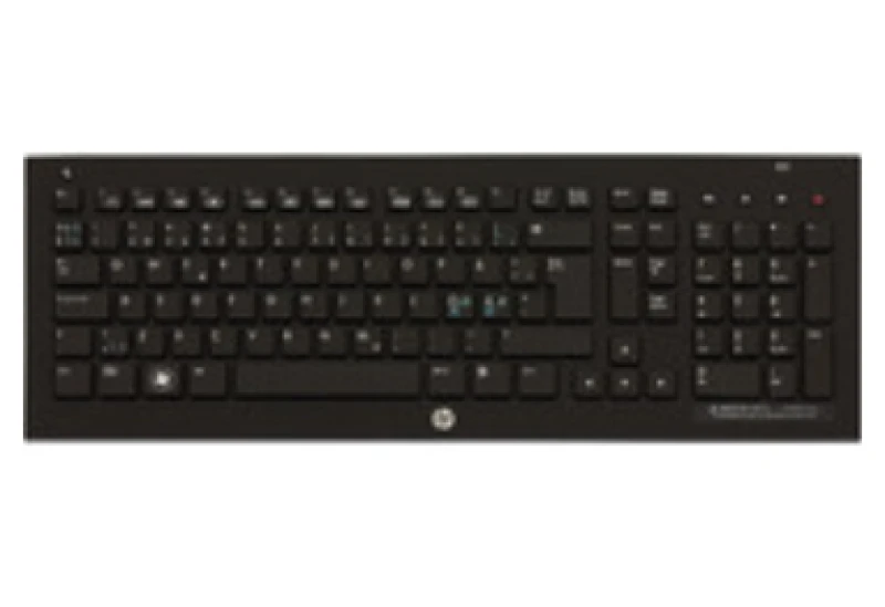 Image of HP 467533-DH1 keyboard RF Wireless Nordic Black