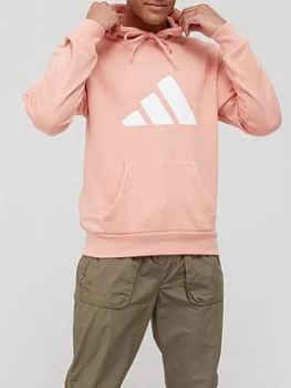 Image of adidas Future Icon Hoodie - Pink, Size L, Men
