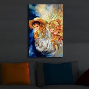 Image of 4570?ACT-26 Multicolor Decorative LED Lighted Canvas Painting
