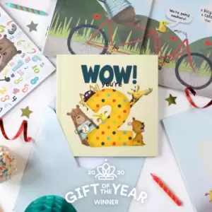 Image of Wow You're Two! A Birthday Book You Can Send As A Card