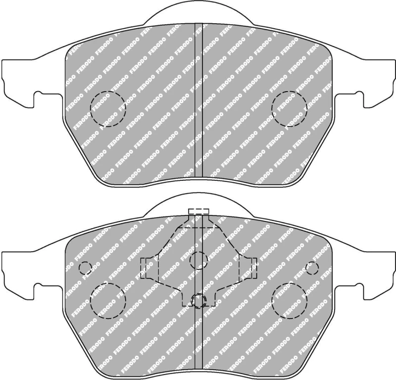 Image of FERODO RACING Brake pad set FERODO RACING FCP590R