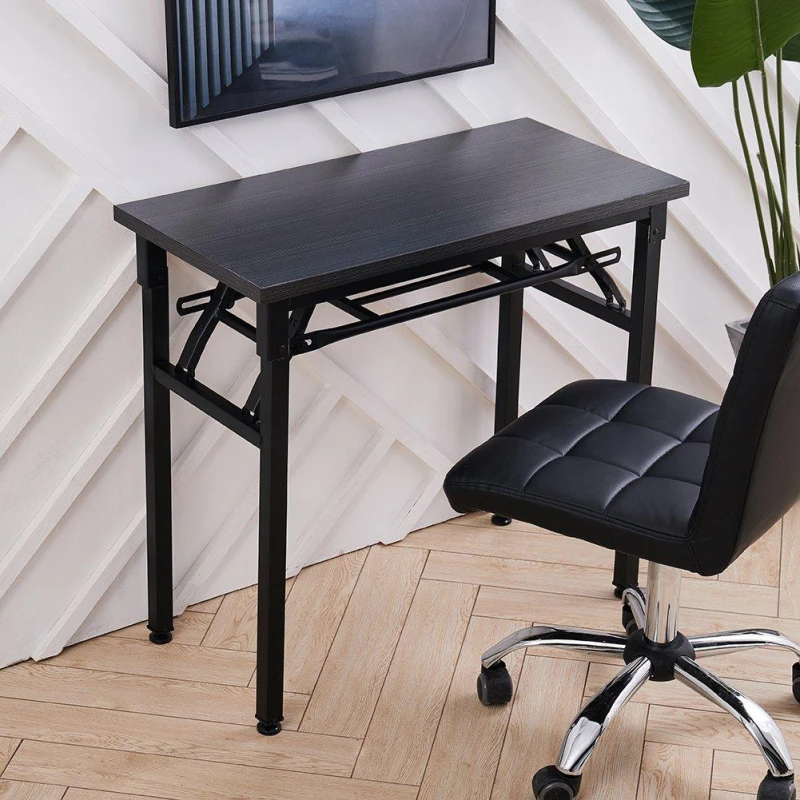 Image of Kabinet UK Modern Computer Desk for Home Office and Study Black unisex XL