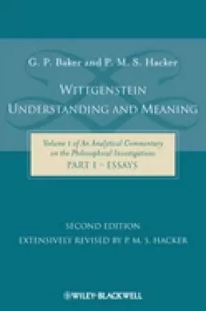 Image of wittgenstein understanding and meaning volume 1 of an analytical commentary