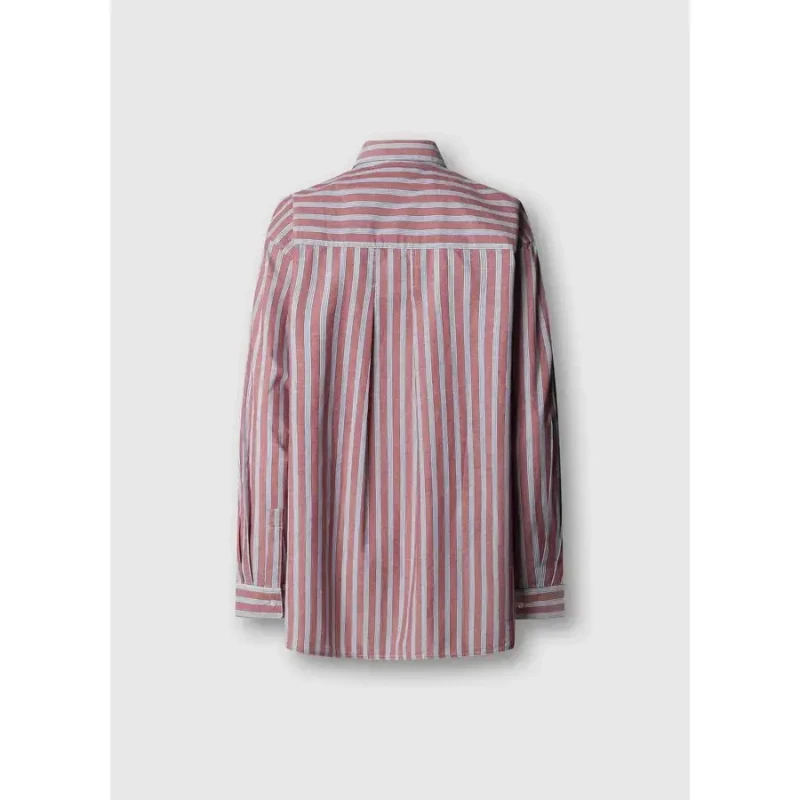 Image of Pepe Jeans Womens long sleeve shirt Pepe Jeans Begur Rouge Female XS