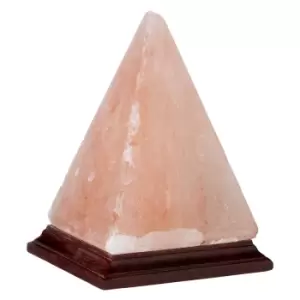 image of Premier Housewares Pyramid Salt Lamp