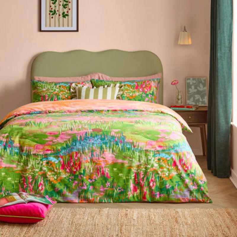 Image of furn. Furn Meadow Escape Reversible Duvet Cover Set