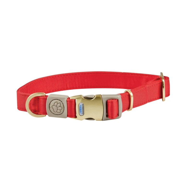 Image of Weatherbeeta Elegance Dog Collar - Red Red XS