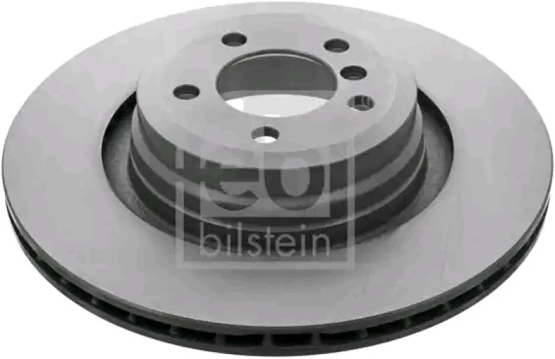 Image of FEBI BILSTEIN 44011 Brake disc Rear Axle, internally vented, Coated, High-carbon Brake Disc (82)