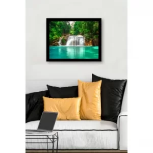 Image of SC0566 Multicolor Decorative Framed MDF Painting
