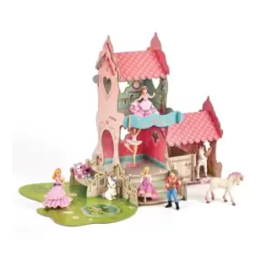 image of Papo The Enchanted World Princess Castle Toy Playset, 3 Years or...