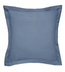 Image of Bedeck of Belfast Grey Egyptian Cotton Percale 300 Thread Count Fine Linens 'Andaz' Flat Sheet - double