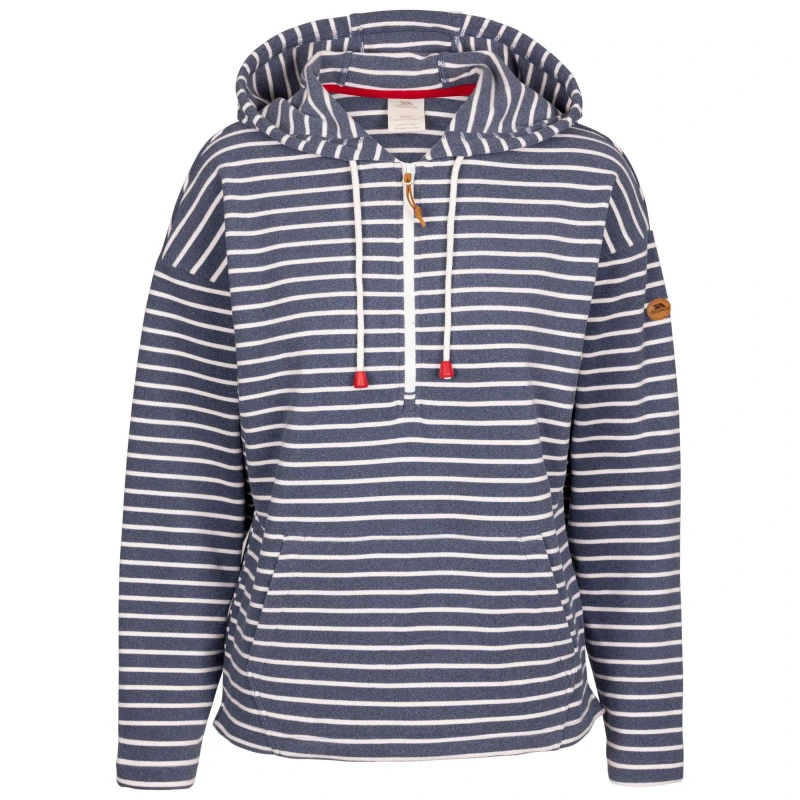 Image of Trespass Softly Hoodie Navy female