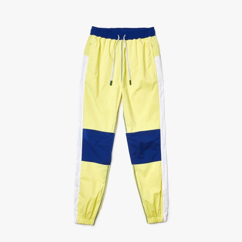 Image of Lacoste Colourblock Tracksuit Style Trousers - Multi Multi 8