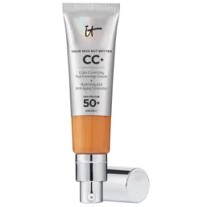 image of IT Cosmetics Your Skin But Better CC+ Cream with SPF50 32ml (Various Shades) - Tan Rich