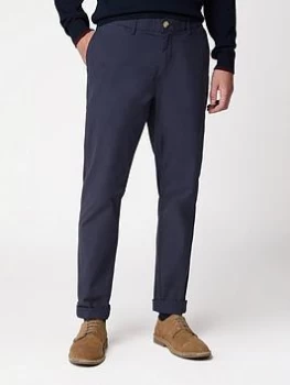 Image of Ben Sherman Slim Stretch Chino - Dark Navy, Size 38, Inside Leg Regular, Men