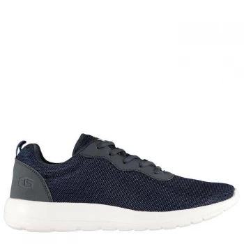 Image of Tapout Clio Run Trainers Mens - Navy/White