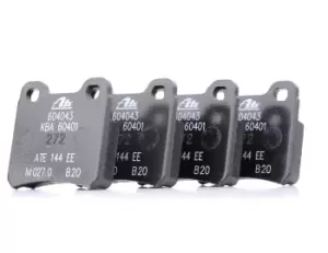 Image of ATE Brake pad set OPEL,SAAB,VAUXHALL 13.0460-4043.2 1605728,1605877,90297537 90485136,4467072,1605728,1605877,90297537,90485136