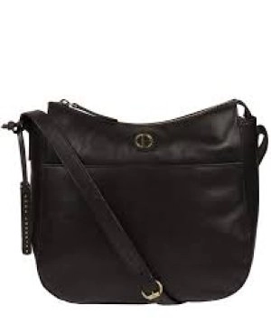 image of Pure Luxuries London Vintage Black 'Farlow' Shoulder Bag