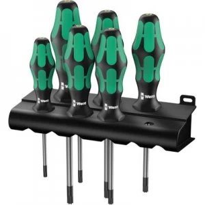 image of Wera 367/6 TORX Workshop Screwdriver set 6 Piece TORX socket