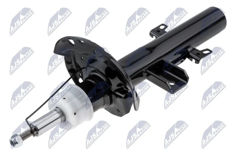 Image of NTY A-LR-009 Shock absorber Rear Axle Left, Gas Pressure, Suspension Strut, Top pin Shock Absorber (854)