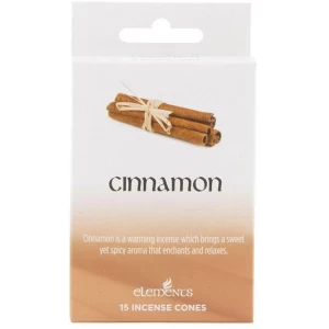 image of 12 Packs of Elements Cinnamon Incense Cones