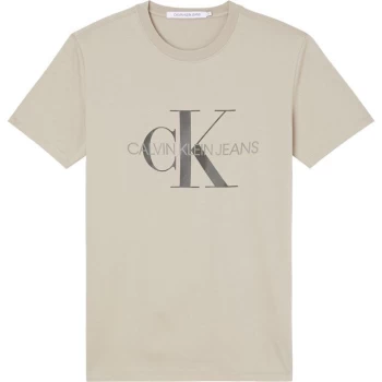 Calvin Klein Jeans Monogram T Shirt - Crockery PBF