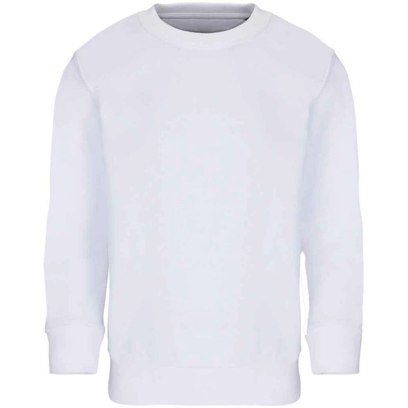 Image of SOL'S Columbia Sweatshirt in White Size: 4 Years White Unisex 4 Years