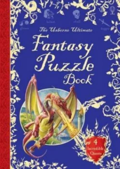 Image of The Usborne Ultimate Fantasy Puzzle Book by Andrew Dixon Hardback
