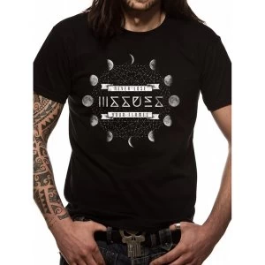 image of Issues - Nlyf Mens Small T-Shirt - Black