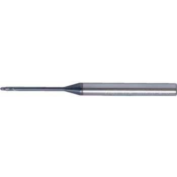 image of 0.6MM 2FL Long Reach B/N Slot Drill Q-Coat - Swisstech