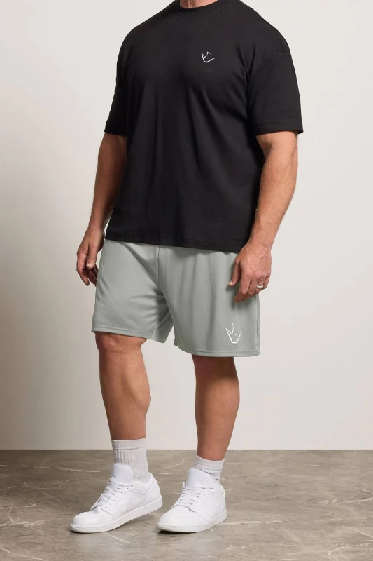 Image of BadRhino BadRhino Men Lightweight Performance Shorts in Grey Size: 5-6X-Large Grey 5-6XL Male 5063853574291