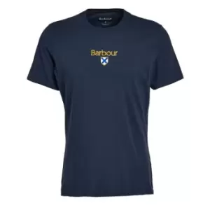 Image of Barbour Emblem T-Shirt - Blue