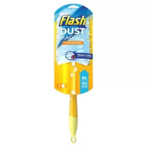 image of Flash Duster Dust Magnet XL Starter Kit - 1 XL Handle and 2 Refills