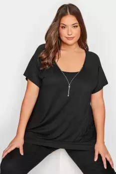 image of Zip T-Shirt