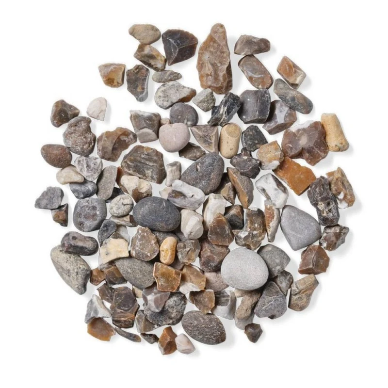 Image of Altico Garden Products Ltd Marbled Oyster Bulk Bag 850 kg - 10-25mm Grey/Cream Mottled Pebbles Multicolor Unisex One Size