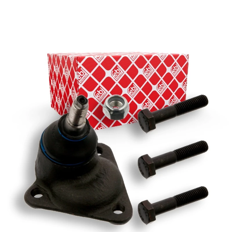 Image of FEBI BILSTEIN 04444 Ball joint Lower Front Axle, with bolts/screws Support-/Steering Link (2462)