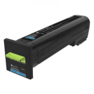 image of Lexmark 82K2UC0 Cyan Laser Toner Ink Cartridge