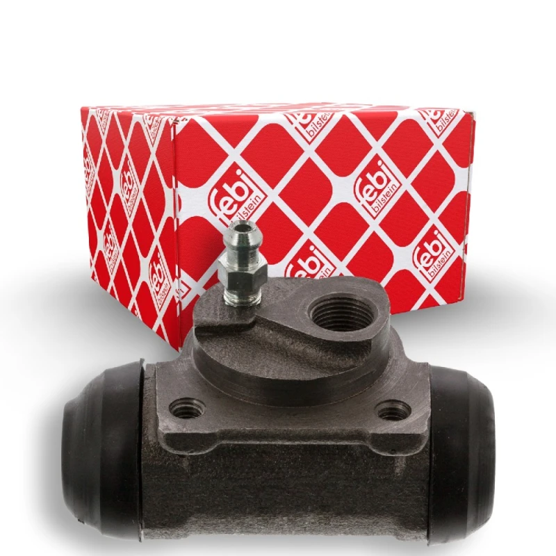 Image of FEBI BILSTEIN 09036 Brake Cylinder Rear Axle Left Grey Cast Iron Wheel Brake Cylinder (277)