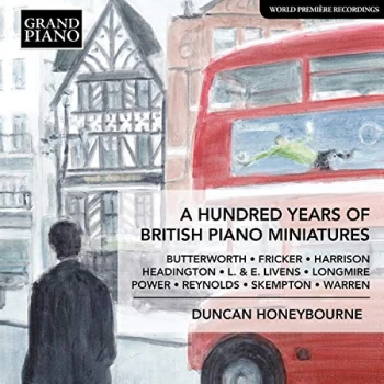 Image of Duncan Honeybourne - Duncan Honeybourne: A Hundred Years of British Piano Miniatures CD