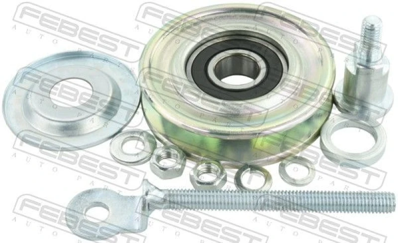 Image of FEBEST 0487-P15W Tensioner Pulley Tensioner Pulley,v-ribbed belt (310)